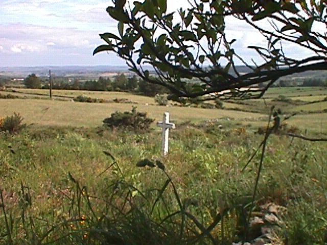 The famine grave in Knocknagoun